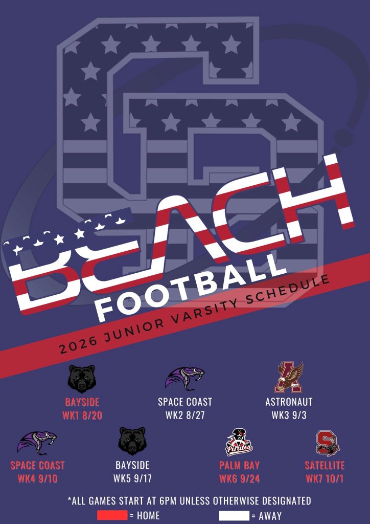 2026 JV Schedule